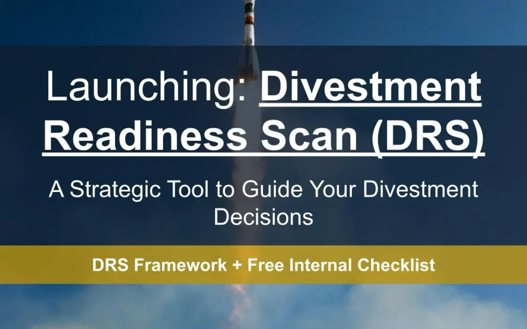 Need Clarity Before a Carve-Out Decision? Introducing the Divestment Readiness Scan