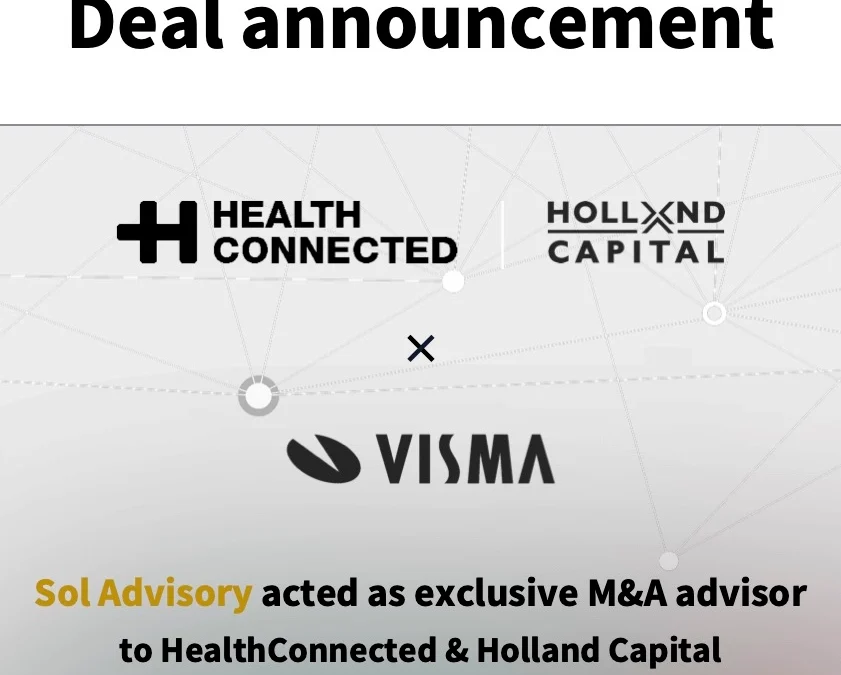 Sol Advisory Advises HealthConnected and Holland Capital on Acquisition by Visma